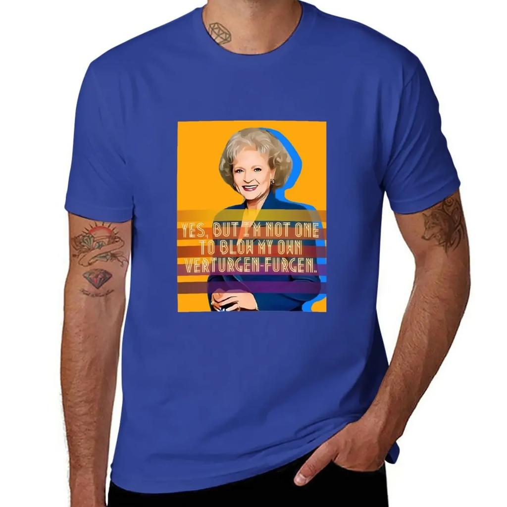 Rose Nylund T-Shirt animal prinfor boys blanks funnys t shirt for men