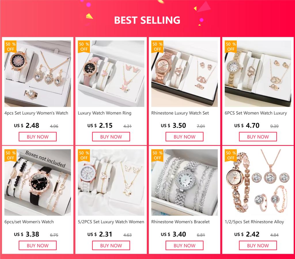 Luxury Women Watch Circle Crystal Black Dial Big Diamond Ladies Wrist Watches Female Silicone Strap Rhinestone Clock No Bracelet