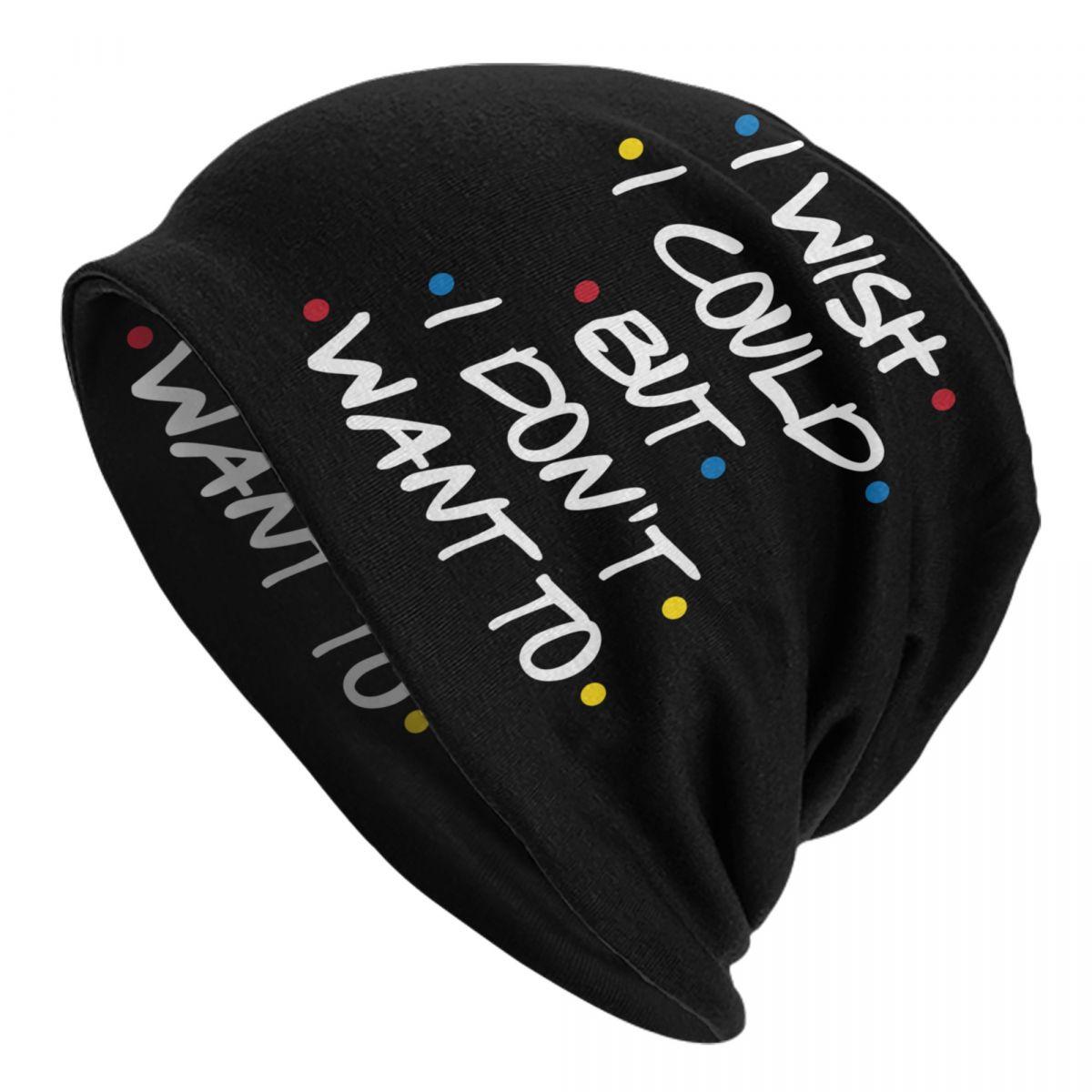 

Custom Funny Quote Friends Tv Show Skullies Beanies Caps Winter Warm Knitting Hats Adult Unisex How You Doin Bonnet Hats Beanies Hat