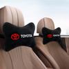 Car interior stickers Universal Breathable Plush Car Seat Cushion Cover Car Headrest For Toyota Corolla Camry C-hr Rav4 Yaris