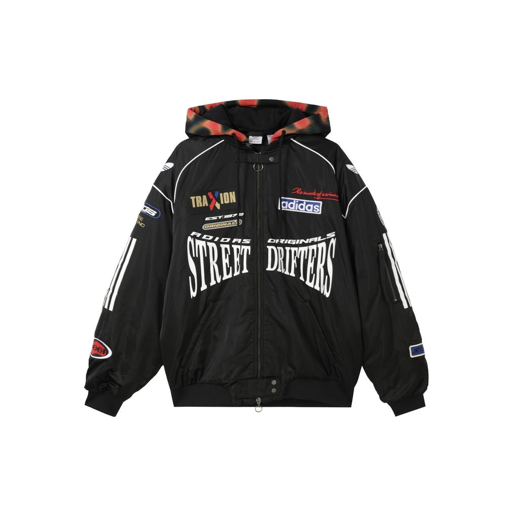 adidas Rasant Moto Bomber Jacket Black Women Outerwear JW9747