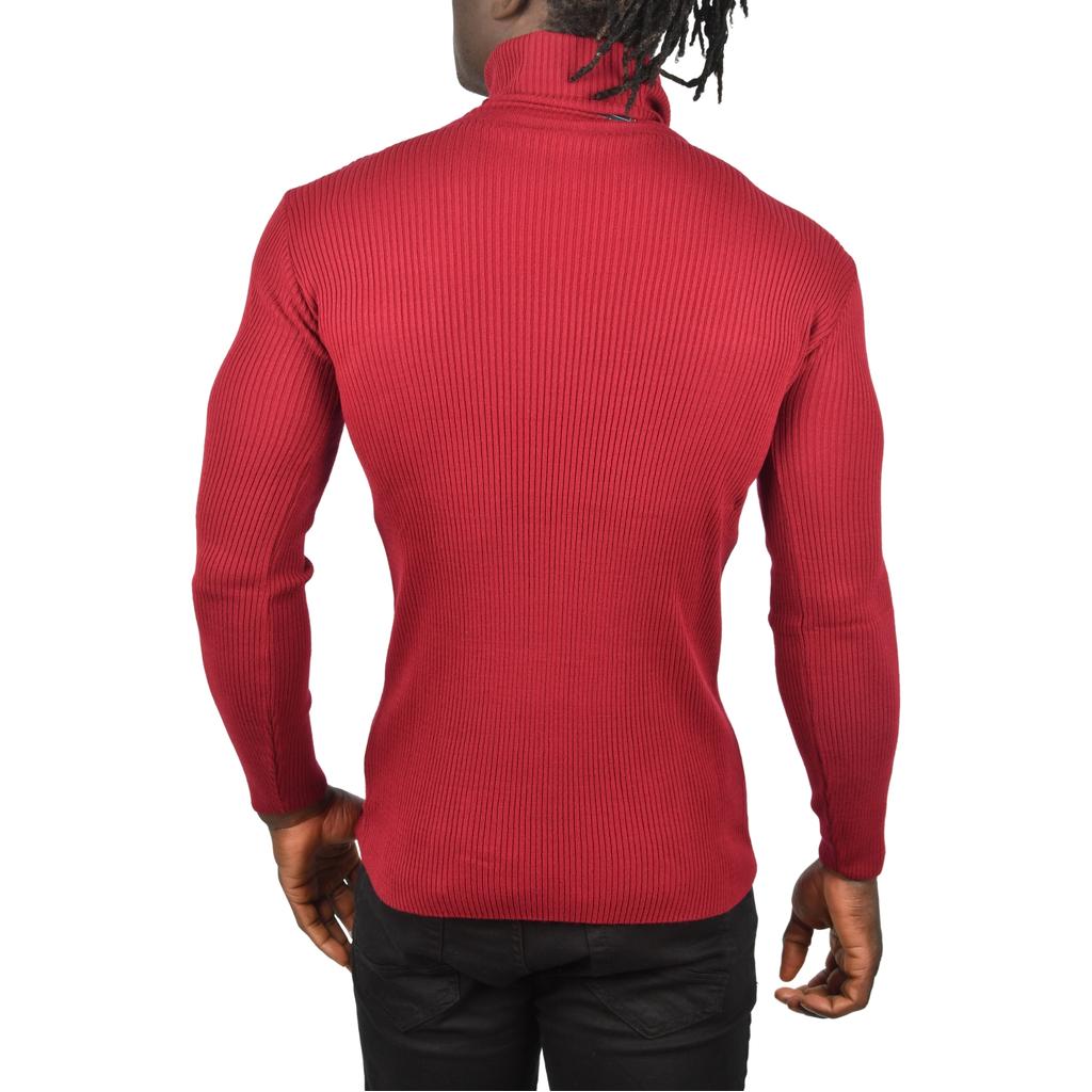 DeepSEA İnce Fitilli Tam Boğazlı Balıkçı Yaka Tüylenmeyen Triko Kazak 2505498