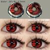 Eyeshare Cosplay Farbkontaktlinsen für Augen Halloween-Linsen Blaue Augenkontaktlinsen Schwarze Linsen Jahreslinsen 14,5 mm