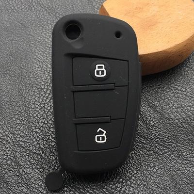 Silicone Car Key Cover  Case For JAC Refine M3 A13 A13RS V7 T6  2 Button Folding Key