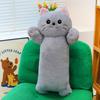 Long Cat Throw Pillow Pillow Cloth Doll Bed Sleeping Children Doll Plush Toy Boys and Girls Legs Super Soft