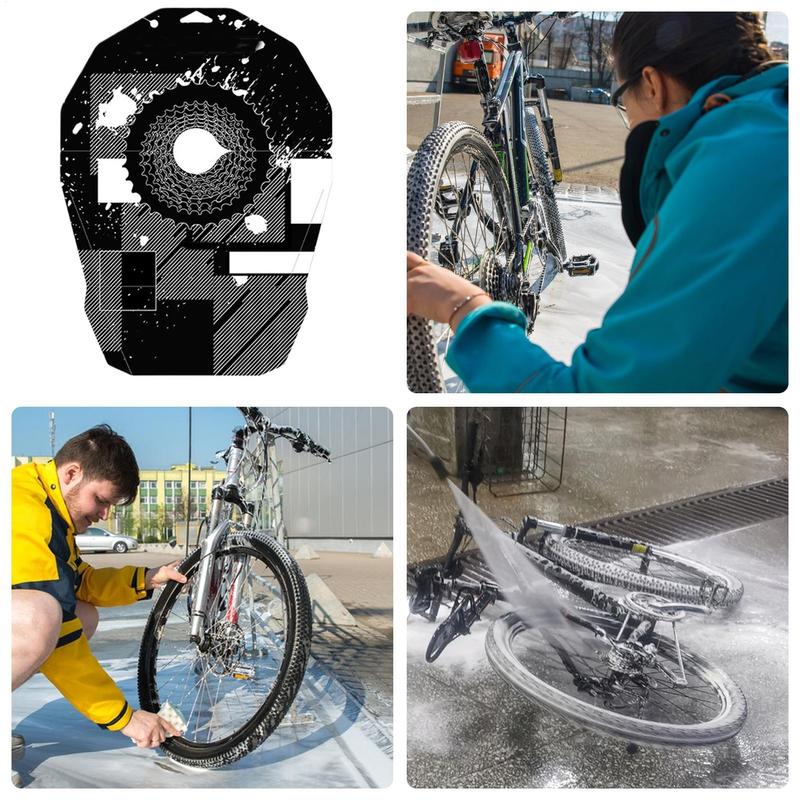 Cycling Disc Covers Protective Bike Brake Disc Cover Lightweight Waterproof Easy-To-Clean Protector for Oil Stain Prevention