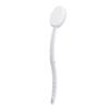 Folding Curved Handle Bath Brush with 2 Heads Anti Slip Labor Saving Back Scrubber Long Handle