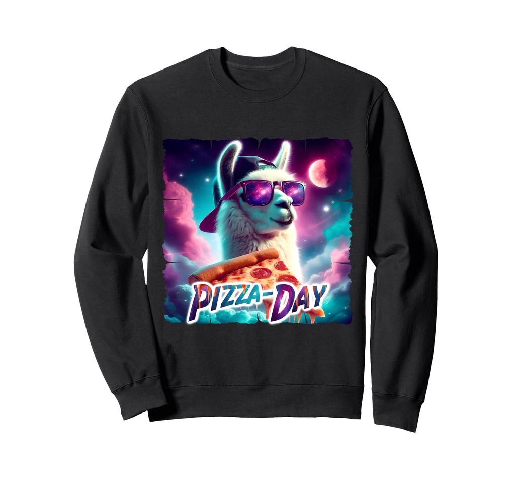 Spacerama Alpaca Pizza Day Sweatshirt