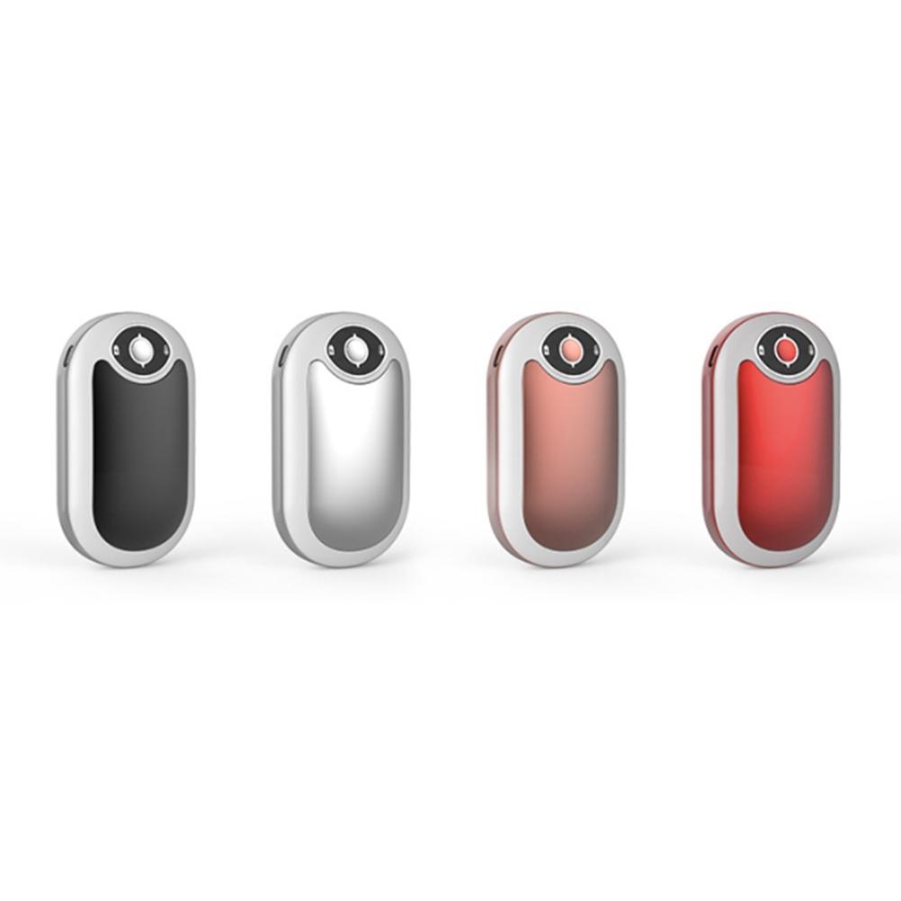 2 v 1 Ohřívač rukou USB dobíjecí Ohřívač rukou Powerbanka 3 úrovně Nastavitelná teplota Elektrický hřejivý poklad