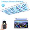 LED Marine Aquarium Licht Vollspektrum Panel Licht APP Steuerung Korallenriff Aquarium Lampe Süßwasser Museum Salzwasser Lampe