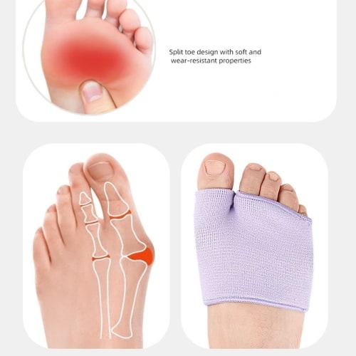 Gevrkjenp Foot Cushions for High Heels, Toe Protectors for Women, Soft Foot Cushions for Metatarsal Foot Pads, Toe Blisters Protection - Toe Protector