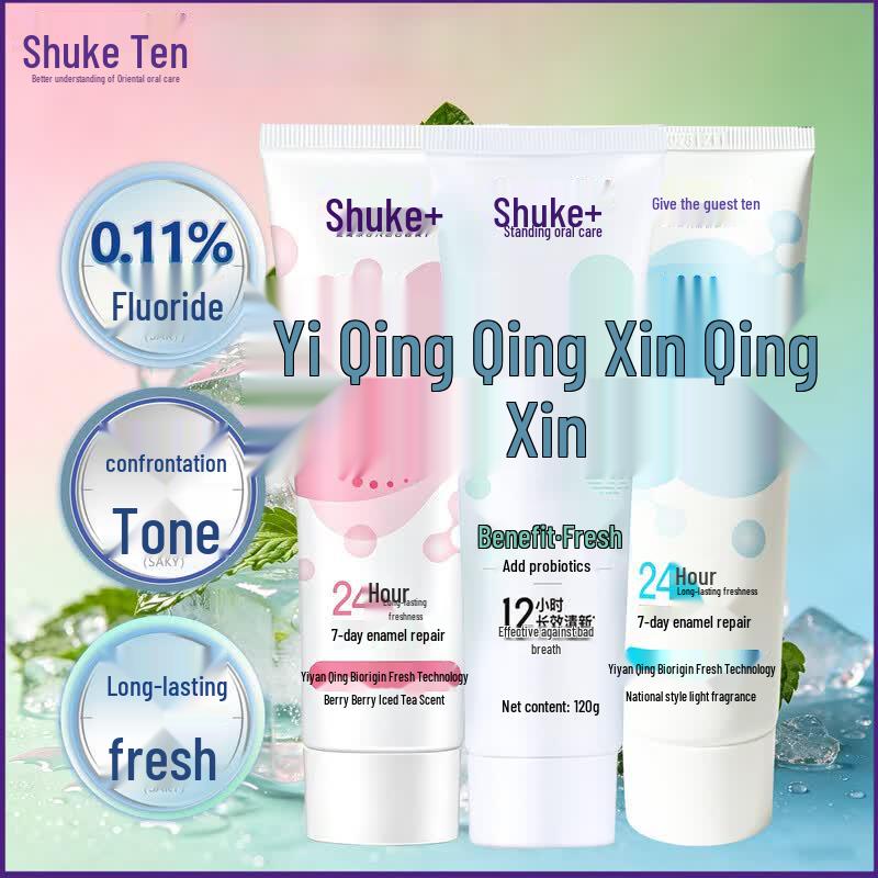 SUCKER Fresh Breath Toothpaste Family Pack