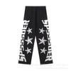 25FW SP555555 Hoodie Set Tree Embroidered Rhinestone Sweatshirt Joggers Streetwear
