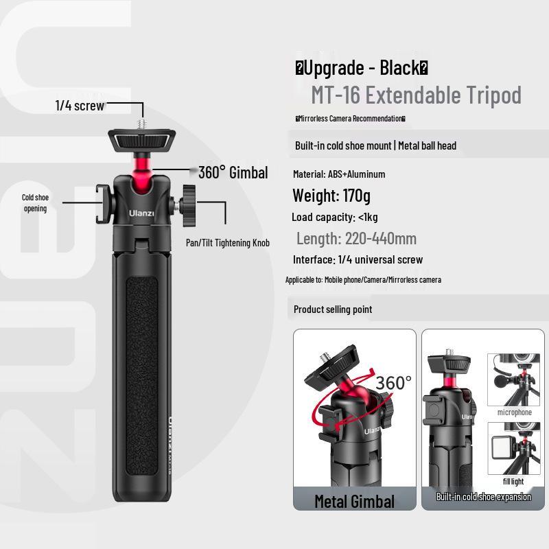 Ulanzi MT-16 Mini Portable Desktop Tripod for DJI Pocket 3