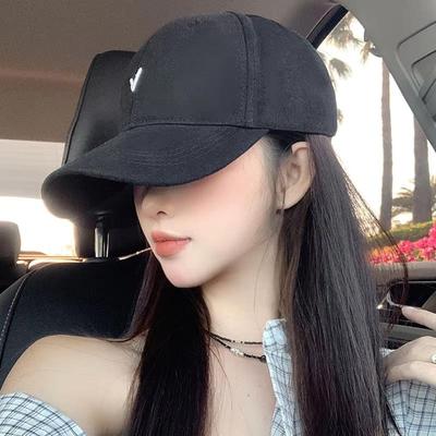 Jednoduchá vyšívaná baseballová čepice pro ženy, jednobarevná snapback hip hopová čepice s kšiltem, ležérní venkovní kšiltovky, slunečník