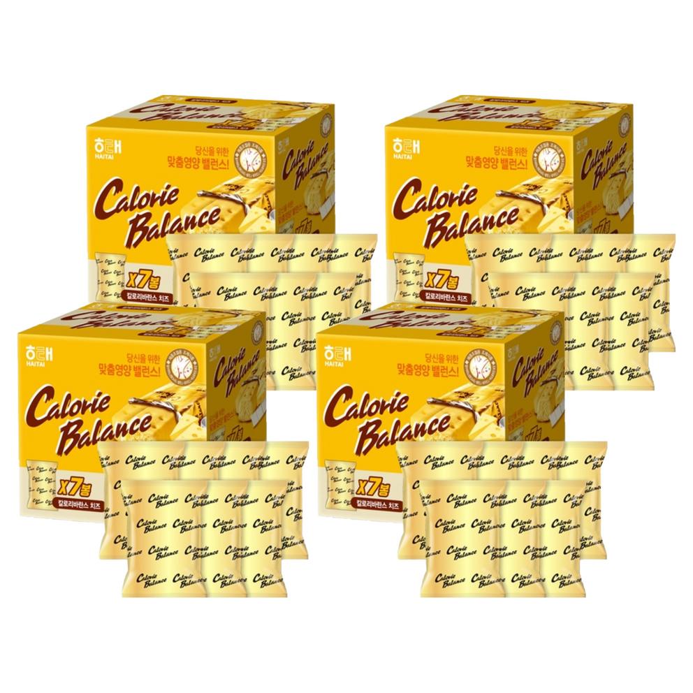Haitai Calorie Balance Cheese 7p, 266g x 4 packs