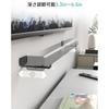 Etour Soundbar Wall Mount Bracket Set Black 2 Pieces for Soundbar Installation