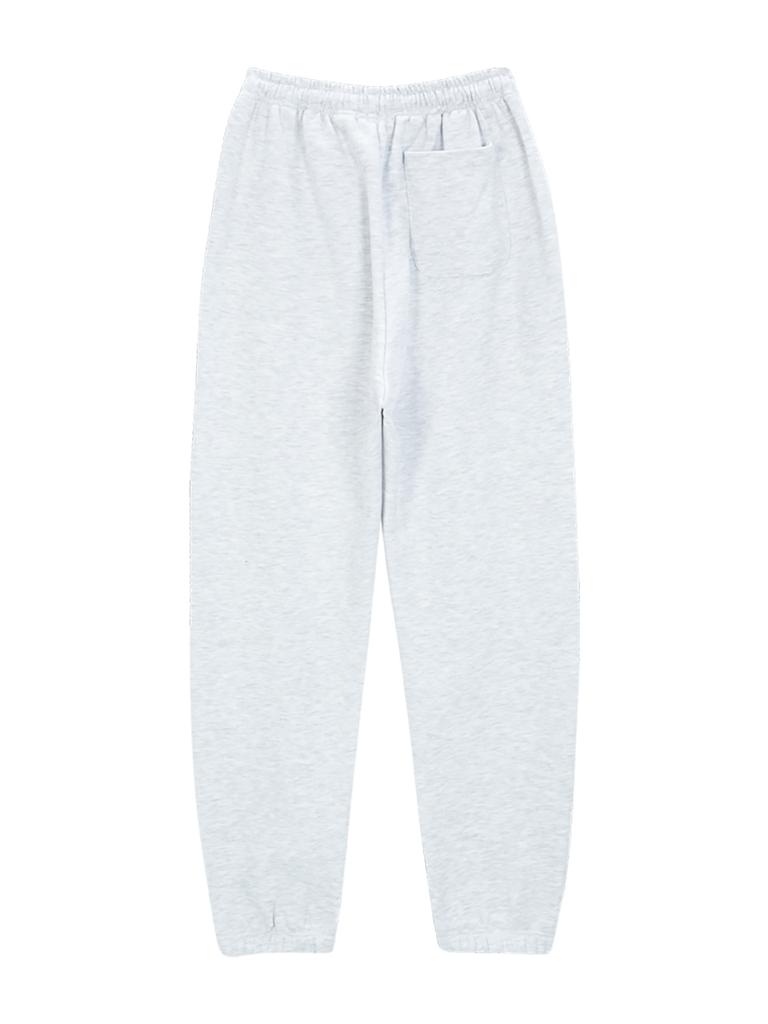 ASIF CALIE Ribbon Jogger Pants Whitemelange