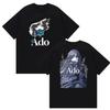 Hot Sale Summer Singer Ado Tour 2026 Graphic T-Shirt Men Women Hip-hop Oversized T-shirt Hip Hop Vintage Short Sleeve T-shirt