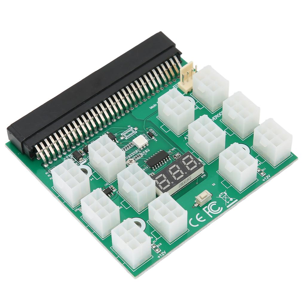 Adapterplatine Servernetzteil 1200W 750W Adapterplatine zu 6-Pin Adapterkarte 12V Grafikkarten-Netzteilplatine
