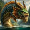 1000pcs/Puzzle Game for Training Endurance And Logic - Exquisite Puzzle - (Linze Dragon Rises from Water) Suitable for Living Room Decoration, Wedding