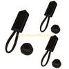 49MD 3pack Windbreaker Coat Button Children's Horn Leather Buckles Buttons for Versatiles Fashion Applications