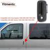RLB-HILON Front Left Exterior Door Handle Compatible With Chevy Express 1500 2500 3500 4500 Van 1996 To 2009, For GMC Savana 1996 To 2009 Year
