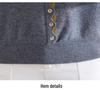 Stylish Round Neck Pullover Knit Top for Moms - Spring/Autumn 2026 Edition