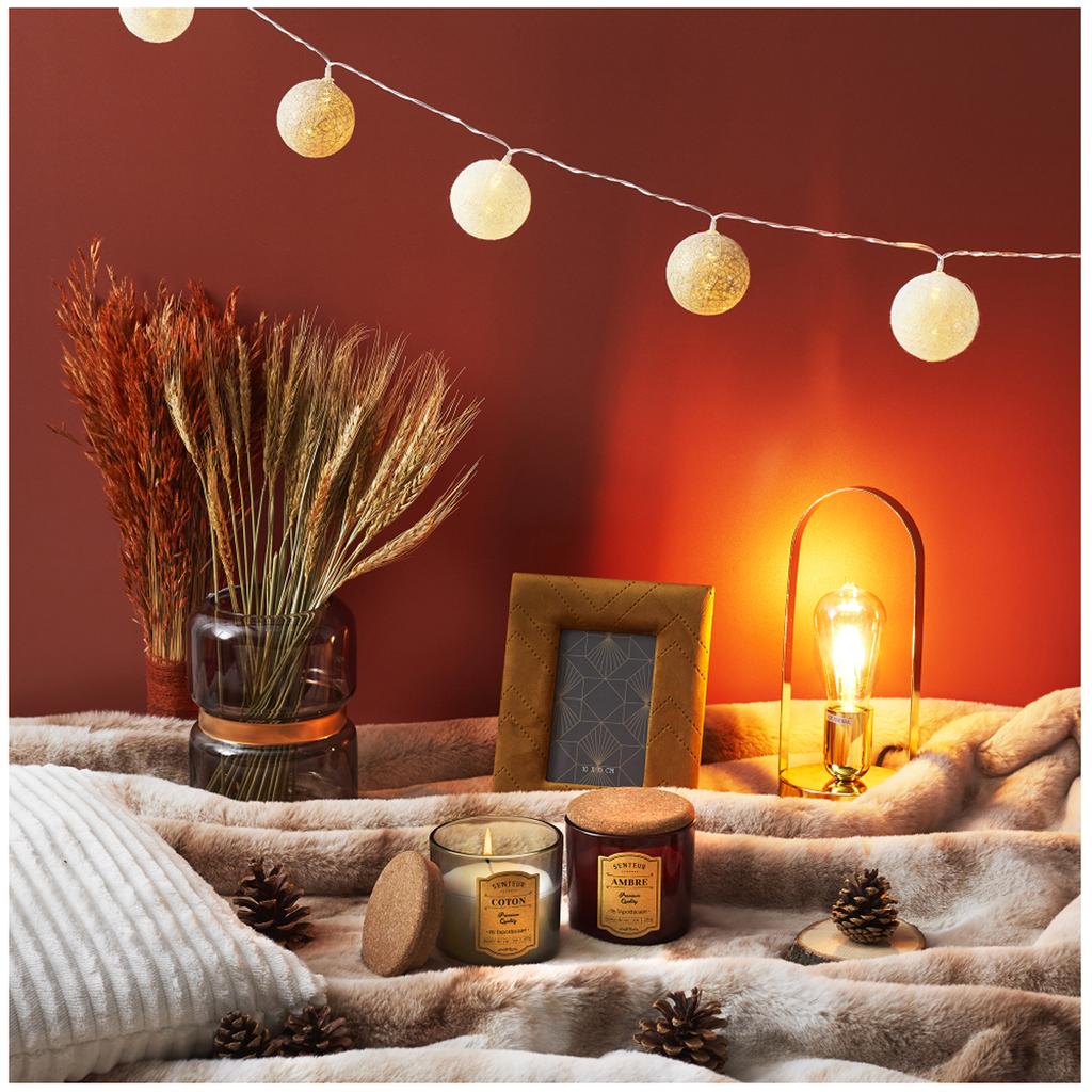 Les Trésors De Lily [A3532] - Ivory 'Scarlett' Ribbed Flannel Cushion - 40x40 Cm