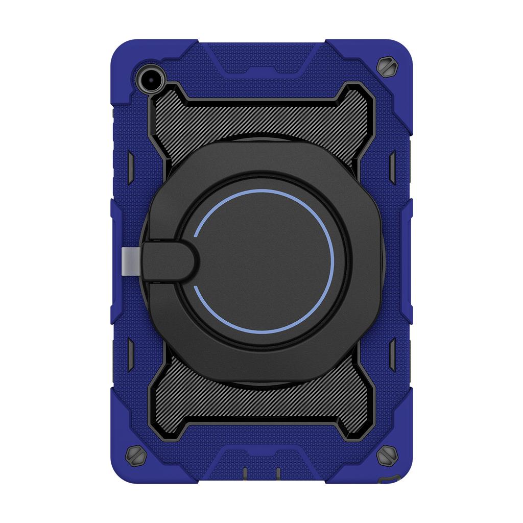 For Samsung Galaxy Tab A11+ Case with Kickstand PC + Silicone Shockproof Rugged Tablet Cover