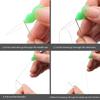 30Pcs Large Eye Sewing Needle Set With Metal Thimble Threader Portable Sewing Tool For Clothing Repair Home Travel Use