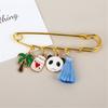 Brooch Pin Creative Shape Rust-proof Clothes Decorative Pin Jewelry Brooch