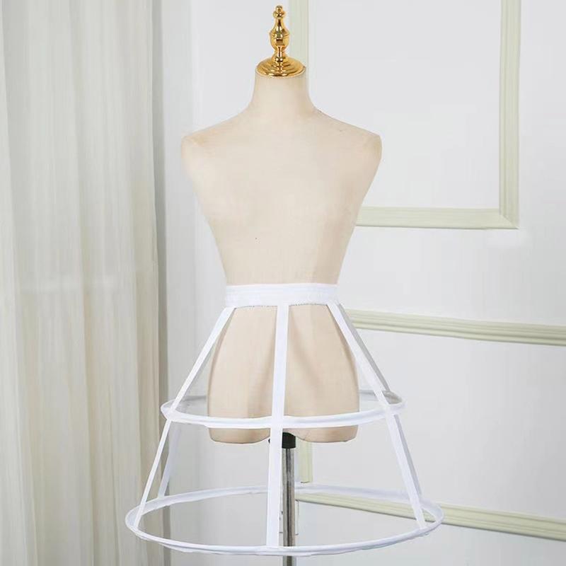 Petticoat Cage Crinoline Half Slips Wedding Accessories 2/3/4/5 Hoops 50s Vintage Short / Long Underskirt for Women