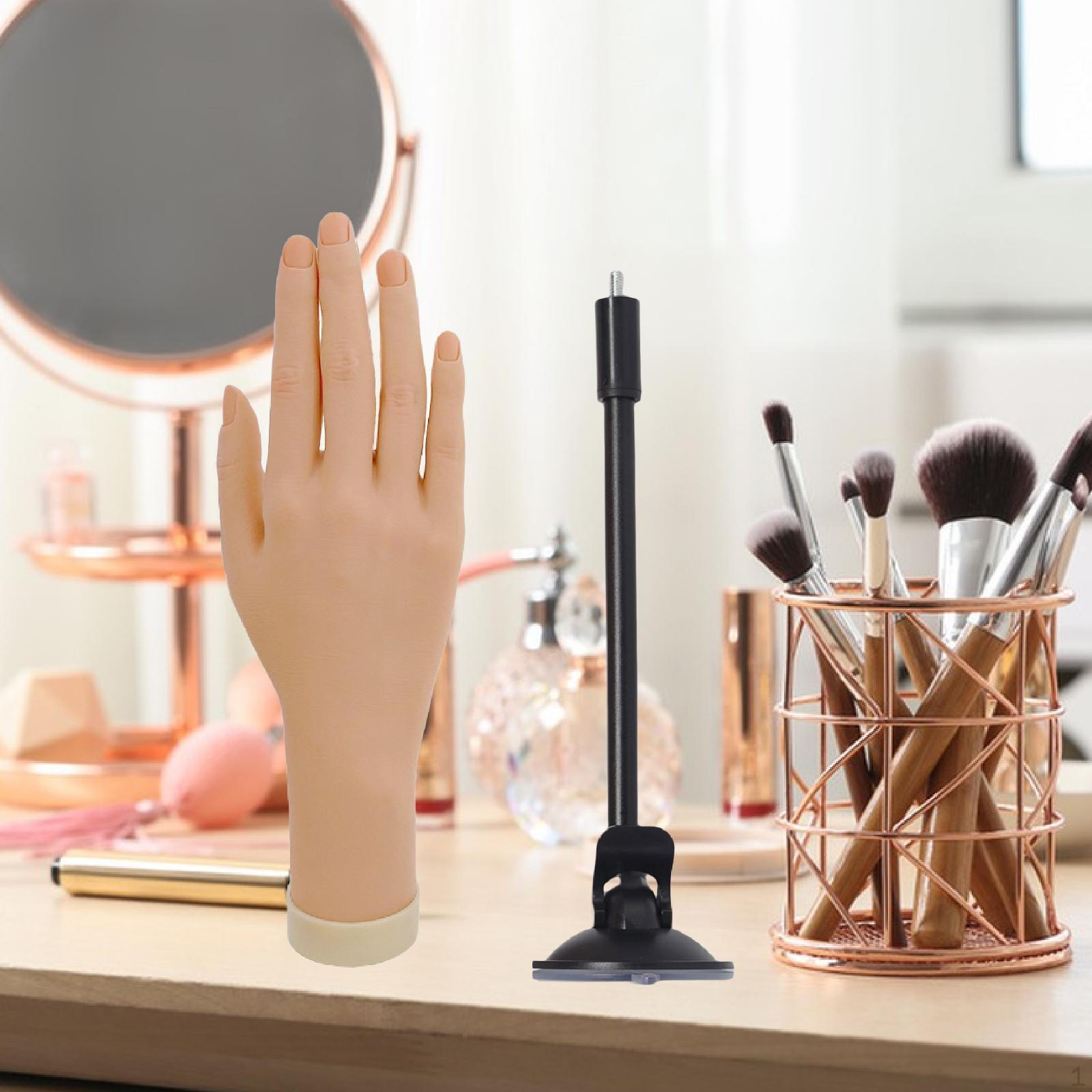 

Гибкая рука манекен для практики и презентации маникюра Right Hand