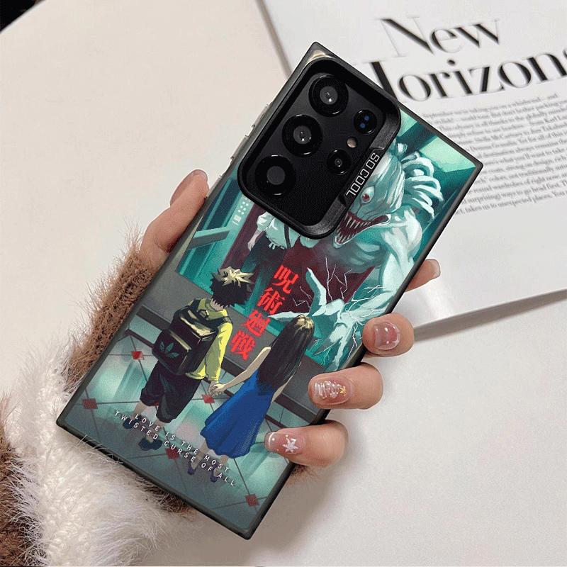 Anime Yuta Okkotsu JUJUSU Soft Phone Case for Samsung Galaxy S24 S25 FE S26 Edge S23 Ultra S22 Plus S21 + Shockproof Cover Back