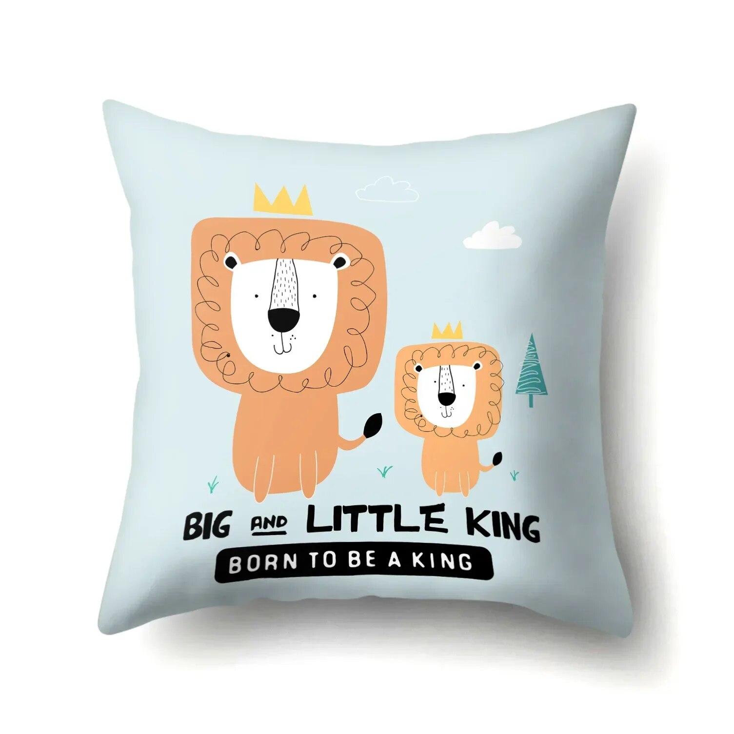 

Наволочка с изображением животных для офисного талии, дивана 40x40cm