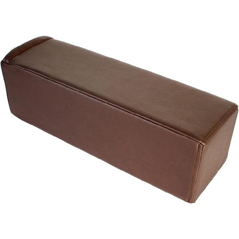 QQXX Ledersofa Armlehnenkissen, Premium Verdicktes Stuhlkissen mit abnehmbarem Bezug, Bettfüllung, Lese-Stütze Nachttisch