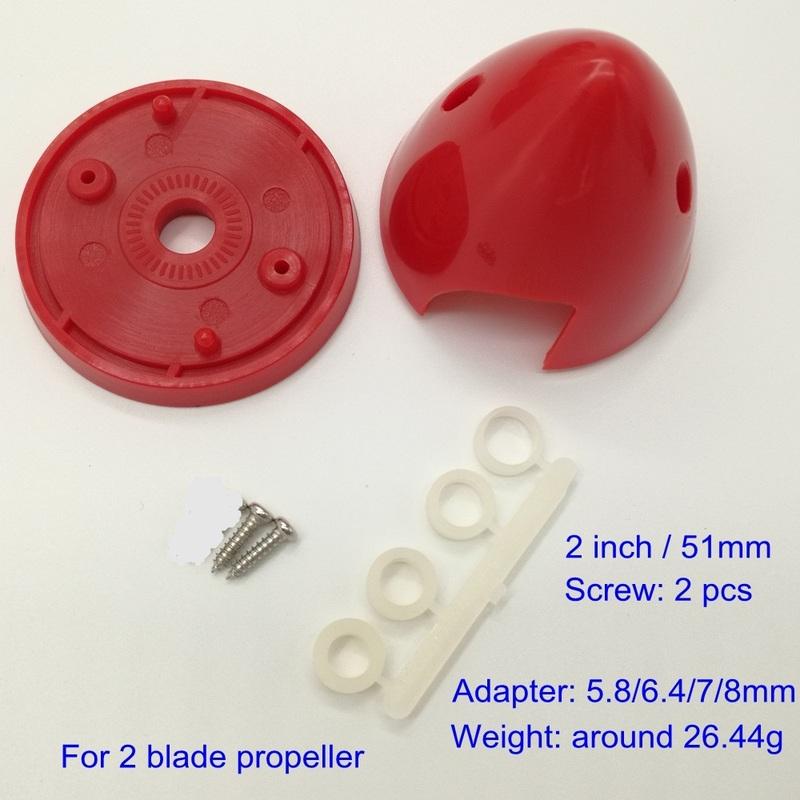 1.5 inch to 4 inch Plastic Spinner for RC Airplanes
