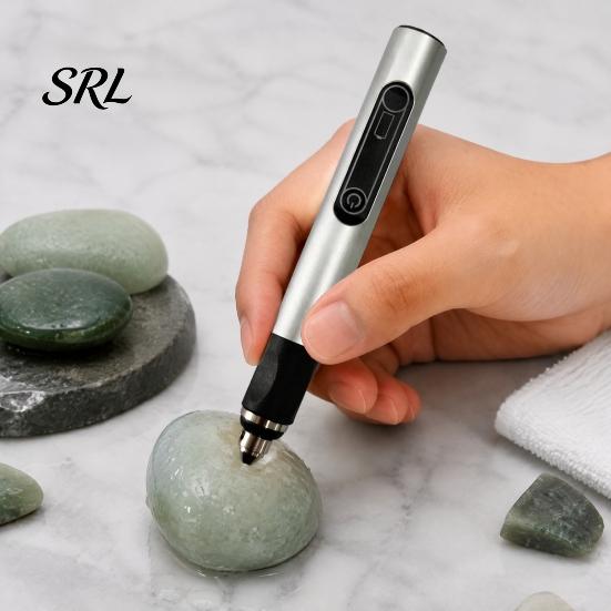 Rechargeable Engraving Pen Cordless Machines with Bits, USB Mini Electric Engraver Etching Professional Crafting Drill Kit Machines, Adjustable Speed