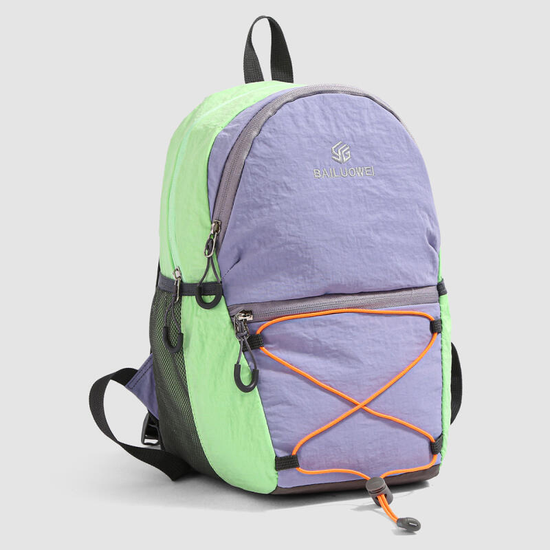 Outdoor Lightweight Backpack Color Contrast Sport Backpack