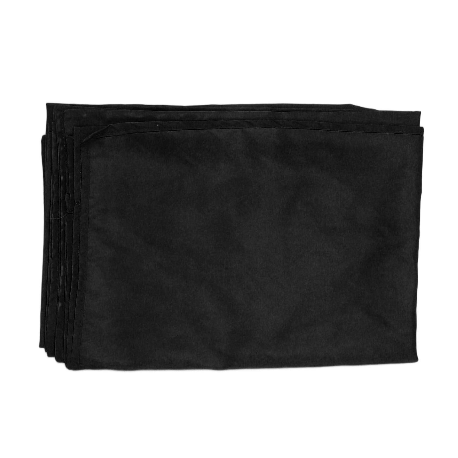 

Фон для экрана Высокоплотный полиэстер Мягкий свет Устойчивый к складкам Фотографический фон для 150x200cm/59.1x78.7in чёрный