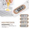 Digitālie virtuves svari, LCD displejs 1g/0,1oz Precīzi nerūsējošā tērauda pārtikas svari ēdiena gatavošanai Cepšanai svēršanas svari Elektroniskie svari