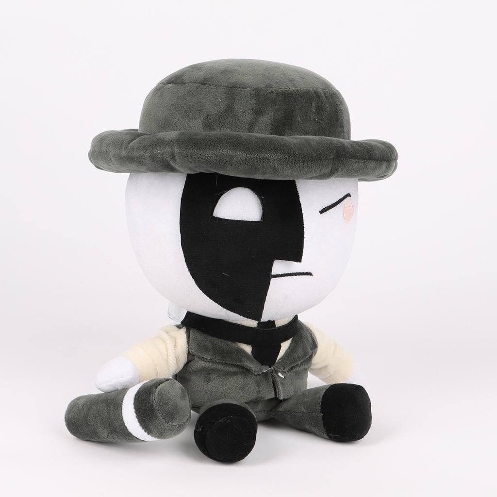 Artful Roblox Detective Style Plush Toy Stuffed Doll Game Peripheral Soft Cartoon Figure For Home Decor Game Fans Kids Gift