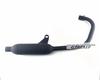 CG125 Retro Muffler: Short Torpedo Exhaust Pipe Accessory