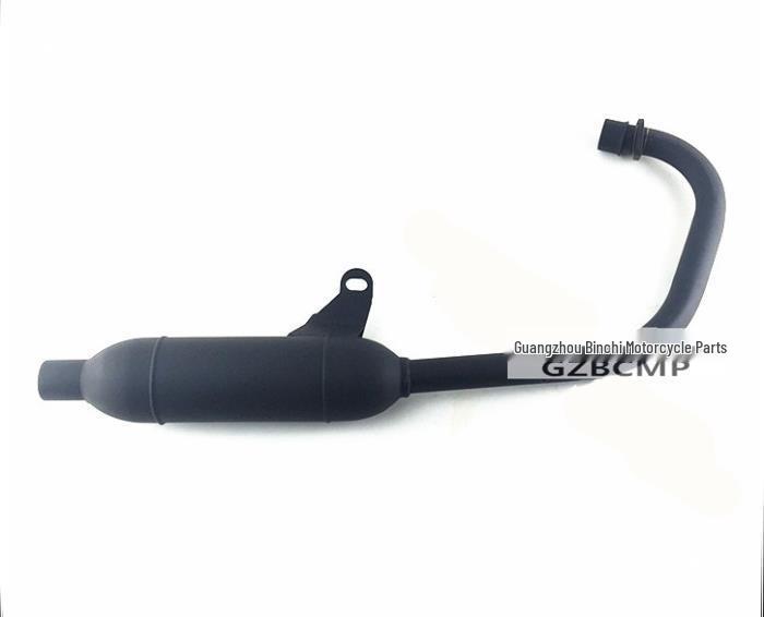 CG125 Retro Muffler: Short Torpedo Exhaust Pipe Accessory