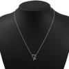 TIFFANY&Co. Loving heart Necklace Paloma Picasso Silver925 heart 2.1g Women Used