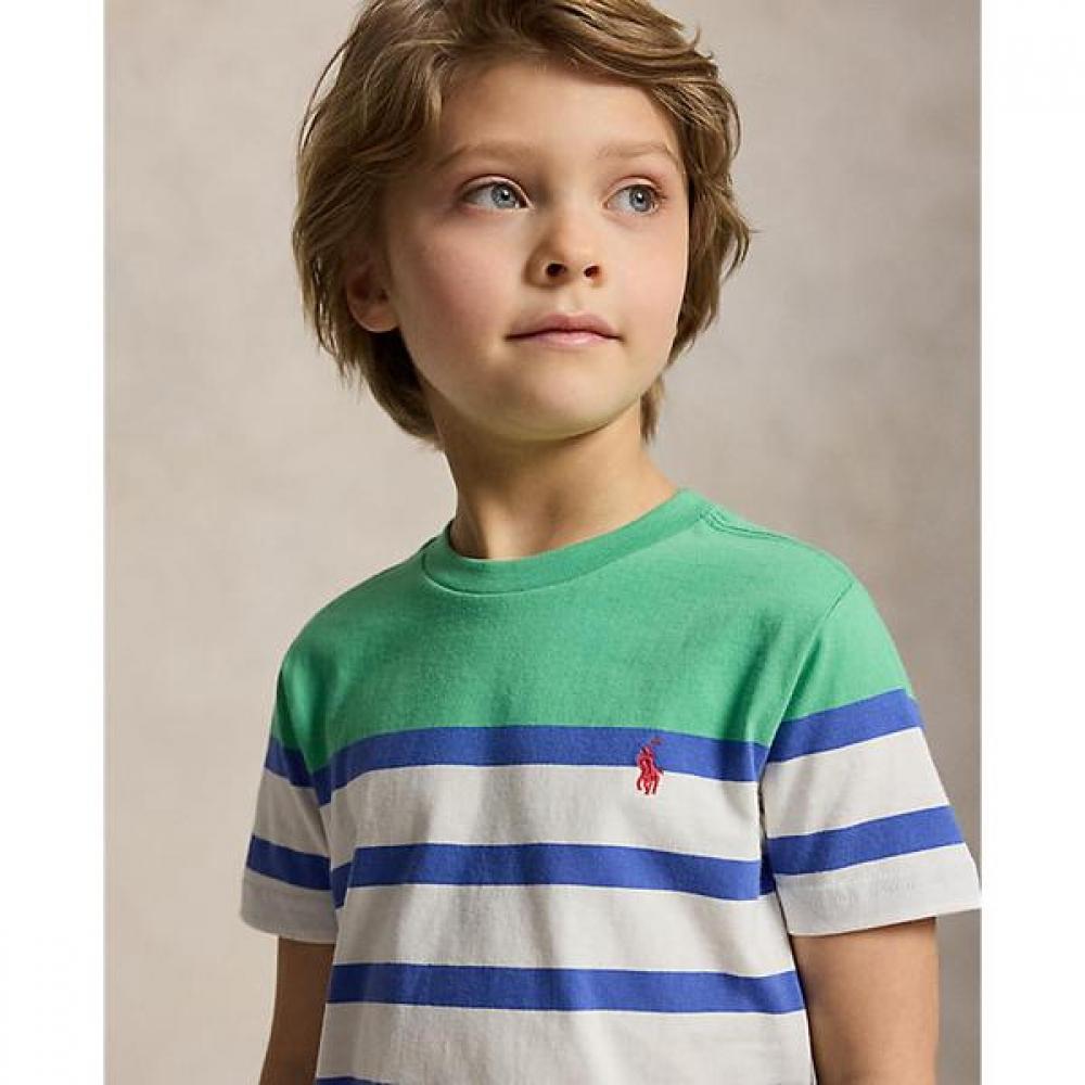 Polo Ralph Lauren Boys 2 7 Years Striped Cotton Tee Cwpotshb8021243300