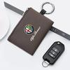 Car Stickers For Alfa Romeo Car Key Bag Leather Mini Coin Purse For Alfa Romeo 4C 159 Spider Giulia Giulietta 156 Tonale Mito 14