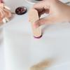 10pcs Round Wooden Carved Stamps Clay Modeling Pattern Kit Pottery Tools Stamp Natural Wood Block Stampers for Ceramic Crafts