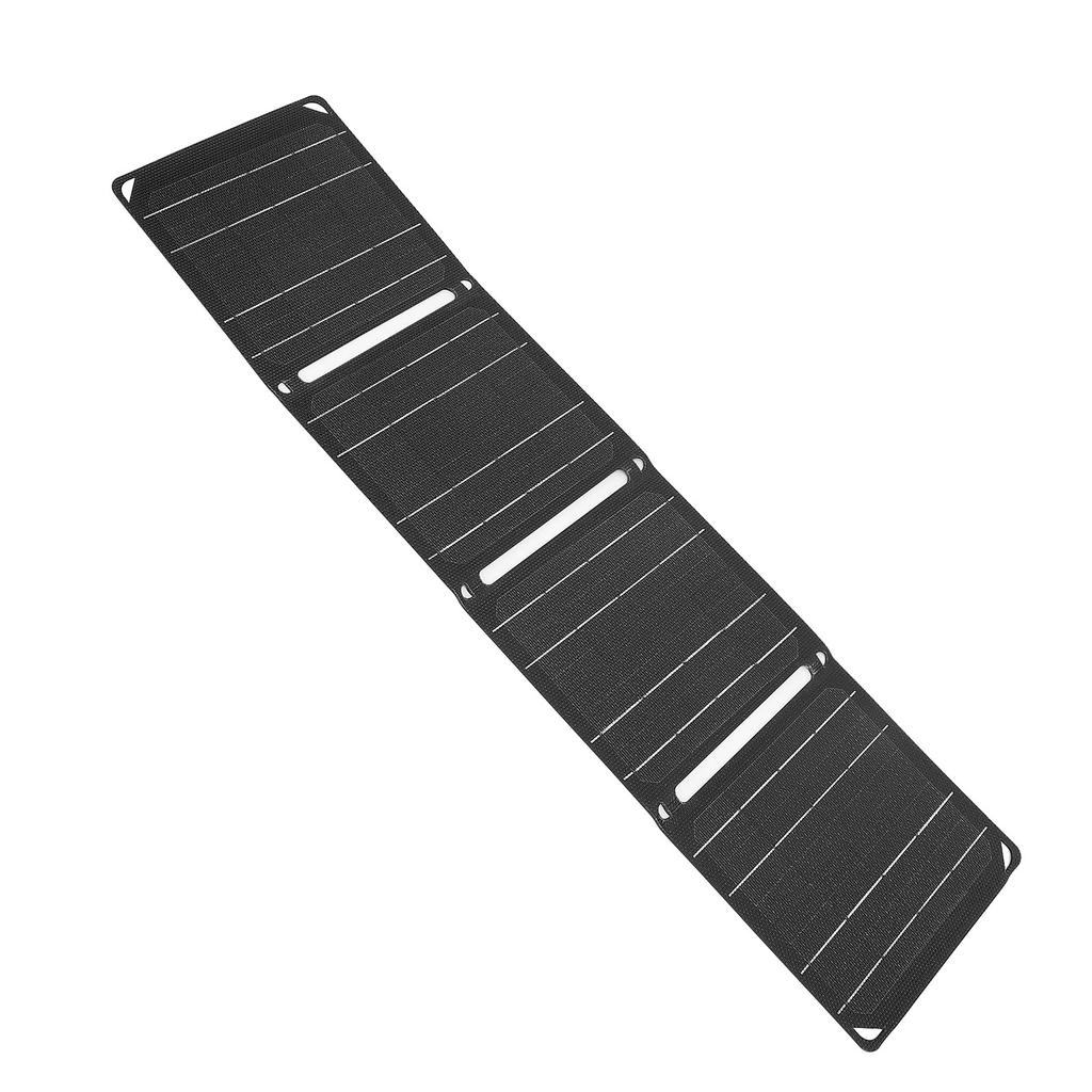 Foldable Solar Panel Charger Monocrystalline Silicon 40W 2 USB 5V Portable for Outdoor Camping